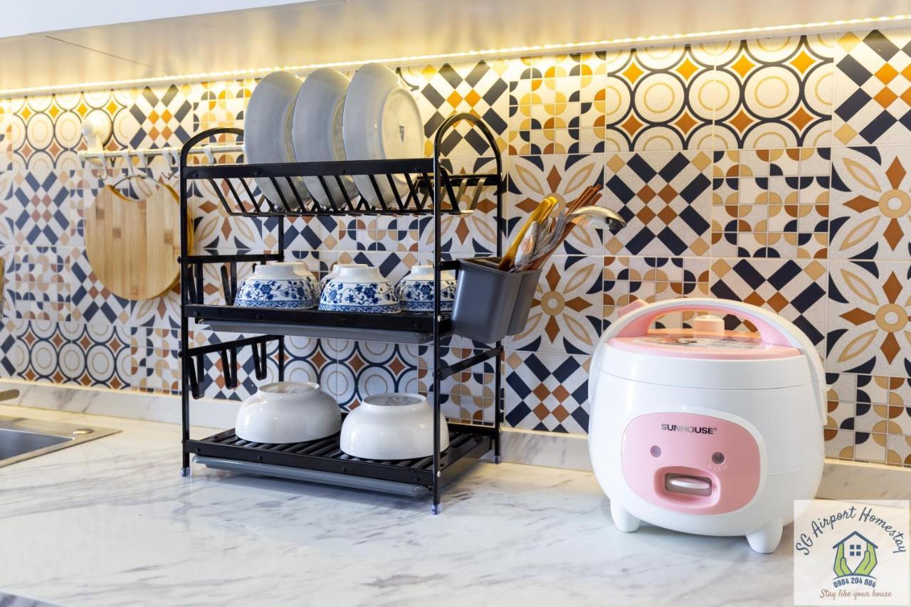 Can Ho Orchard Parkview - Tan Son Nhat Airport Homestay Ho Şi Min Exterior foto